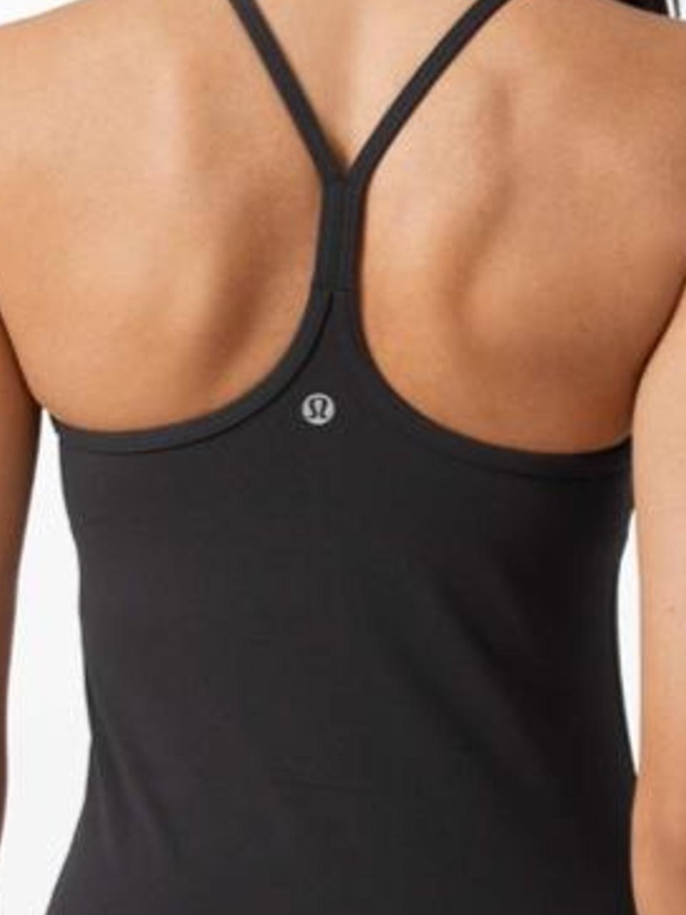 lululemon athletica Black Power Y Tank